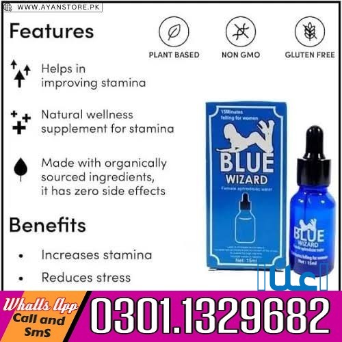 Blue Wizard Drops in Pakistan